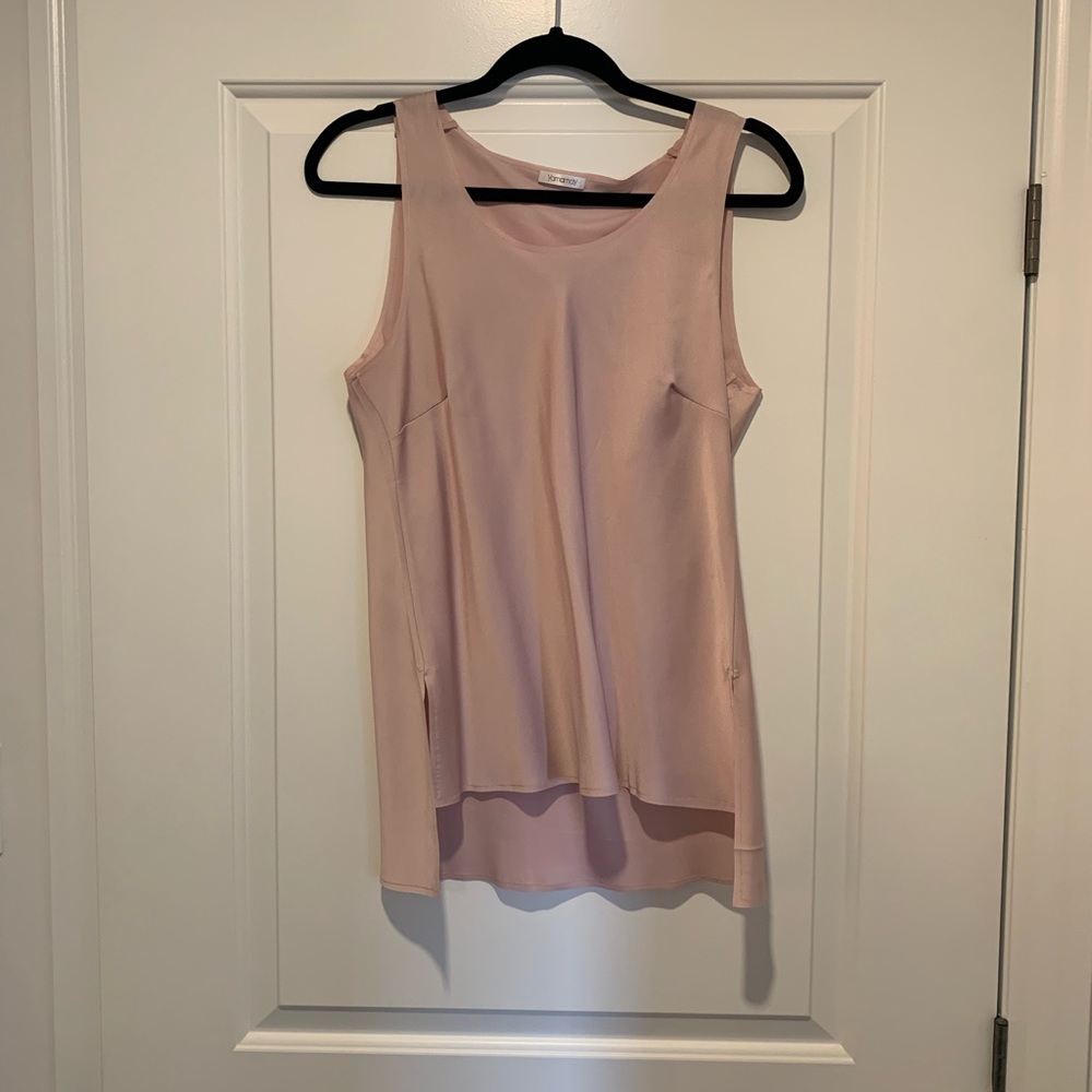 Blush tank top size medium
